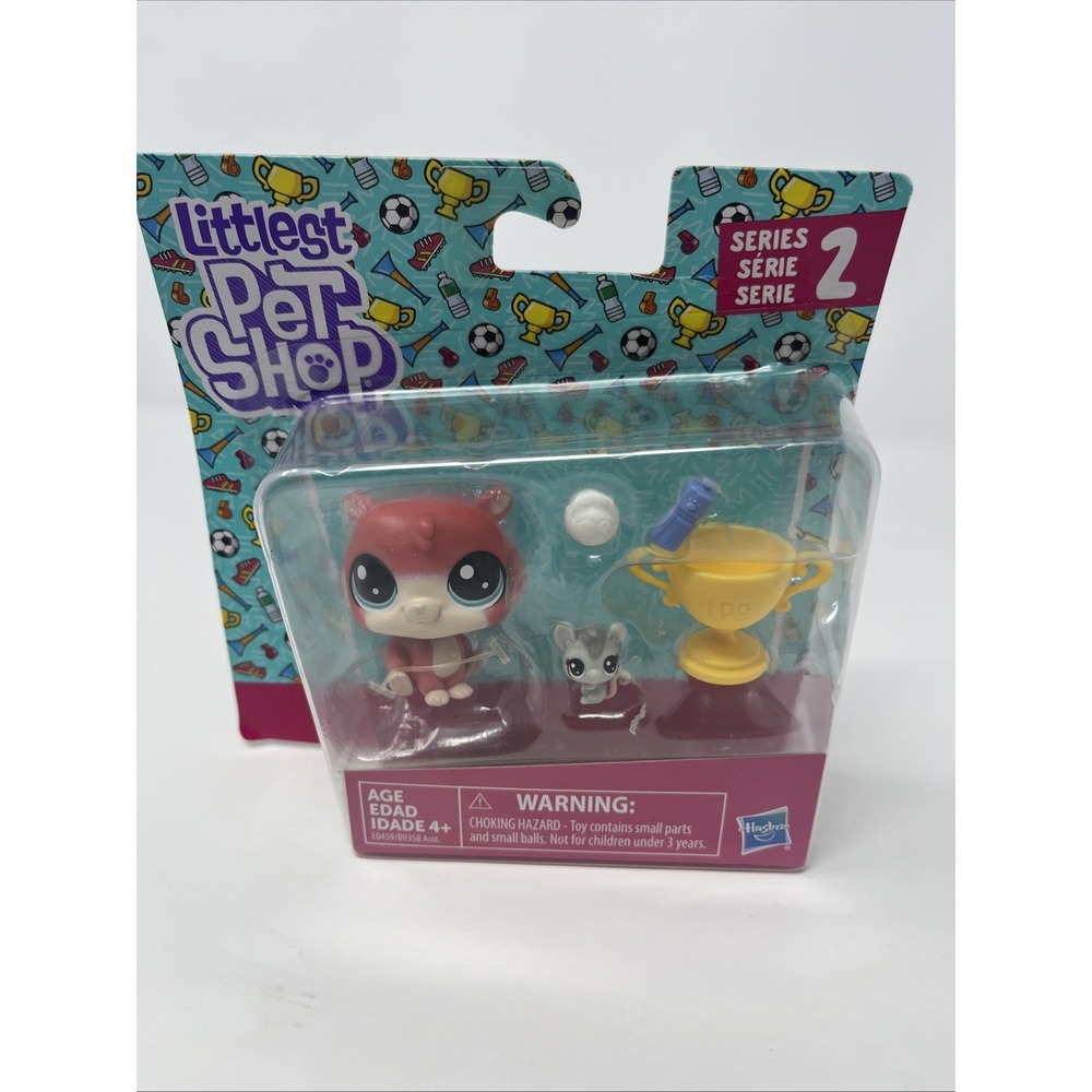 Littlest Pet Shop Trip Hamston & Molly Mouseby 2-102 2-103 Series 2 NEW‎